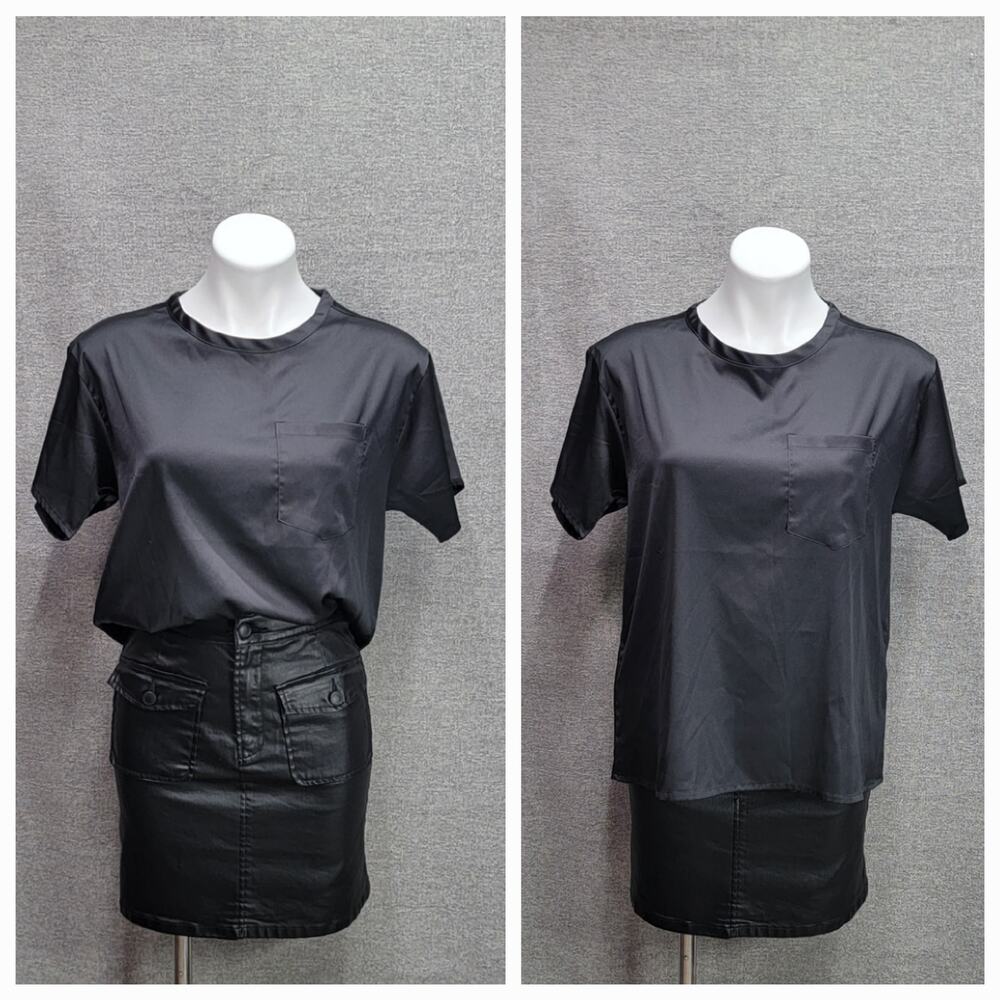 TOMMY JOHN PHANTOM SILK TEE, SIZE XS